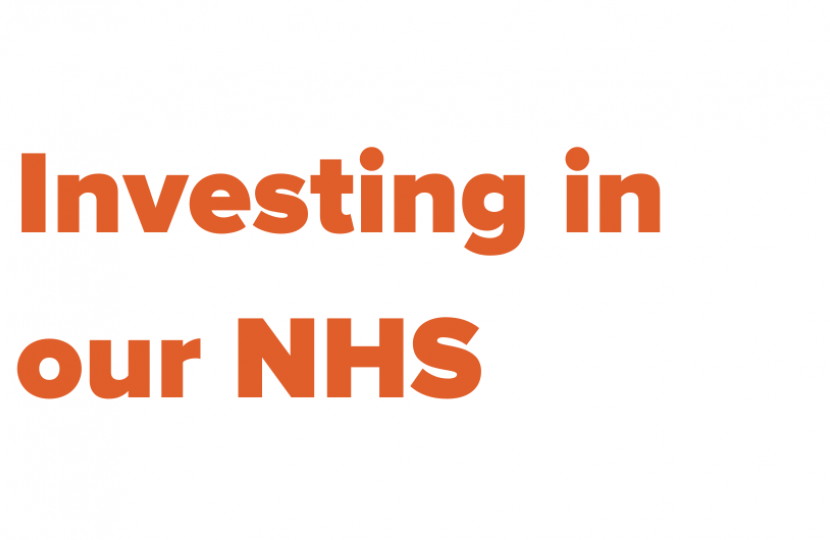 Investing in our NHS